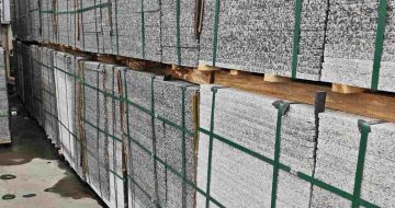 驻马店芙蓉白地铺石，石材地铺石