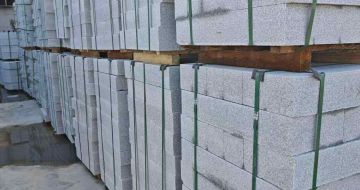 驻马店芝麻白路牙石，路侧石