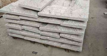 驻马店芝麻白蘑菇石，自然面