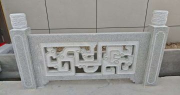 驻马店芝麻白河道栏杆 桥栏杆