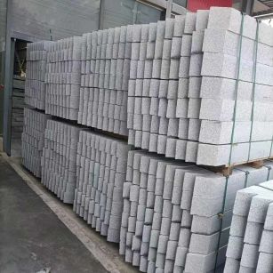 驻马店芝麻白树围石 树池