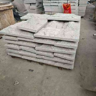 驻马店芝麻白蘑菇石，自然面