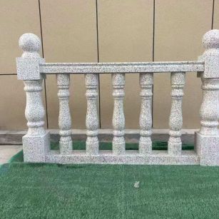 驻马店芝麻白阳台栏杆 花岗岩栏杆