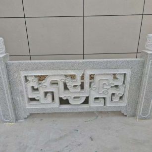 驻马店芝麻白河道栏杆 桥栏杆