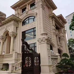 驻马店黄金麻别墅外墙异形定制