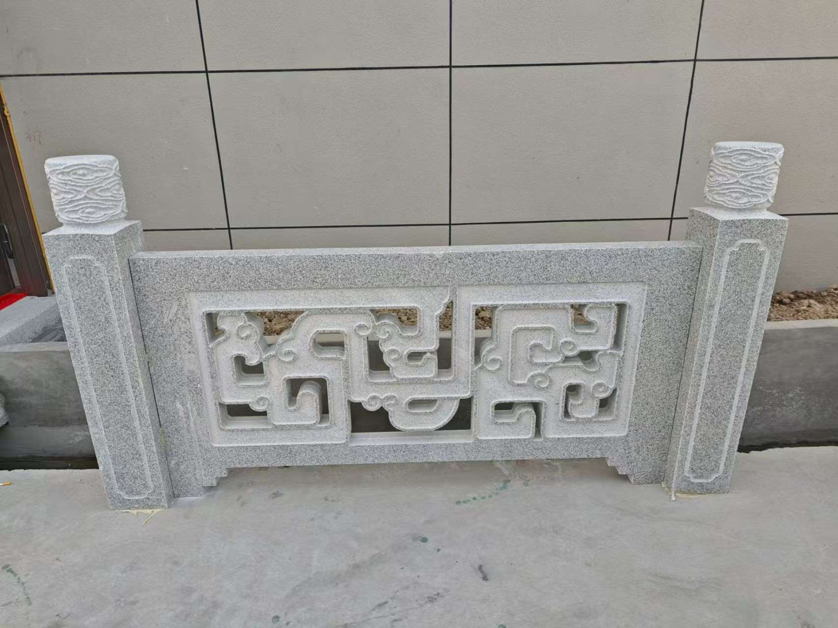 驻马店芝麻白河道栏杆 桥栏杆