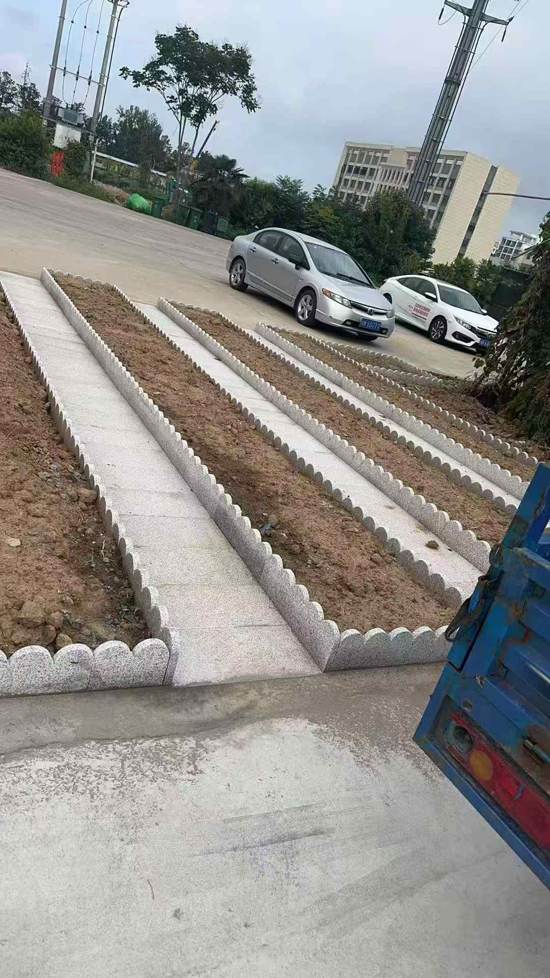 驻马店芝麻白花边石