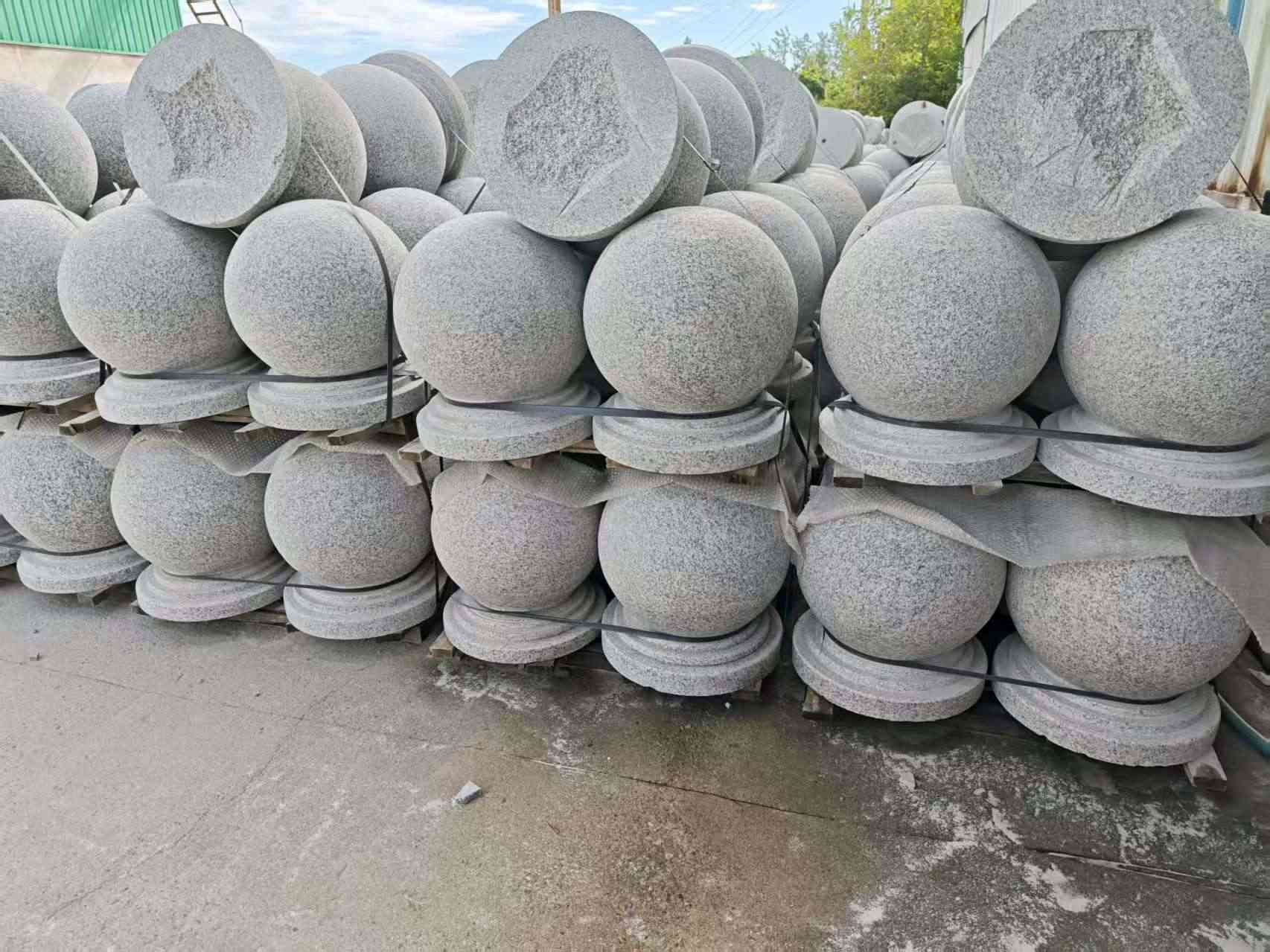 驻马店圆球石球挡车球