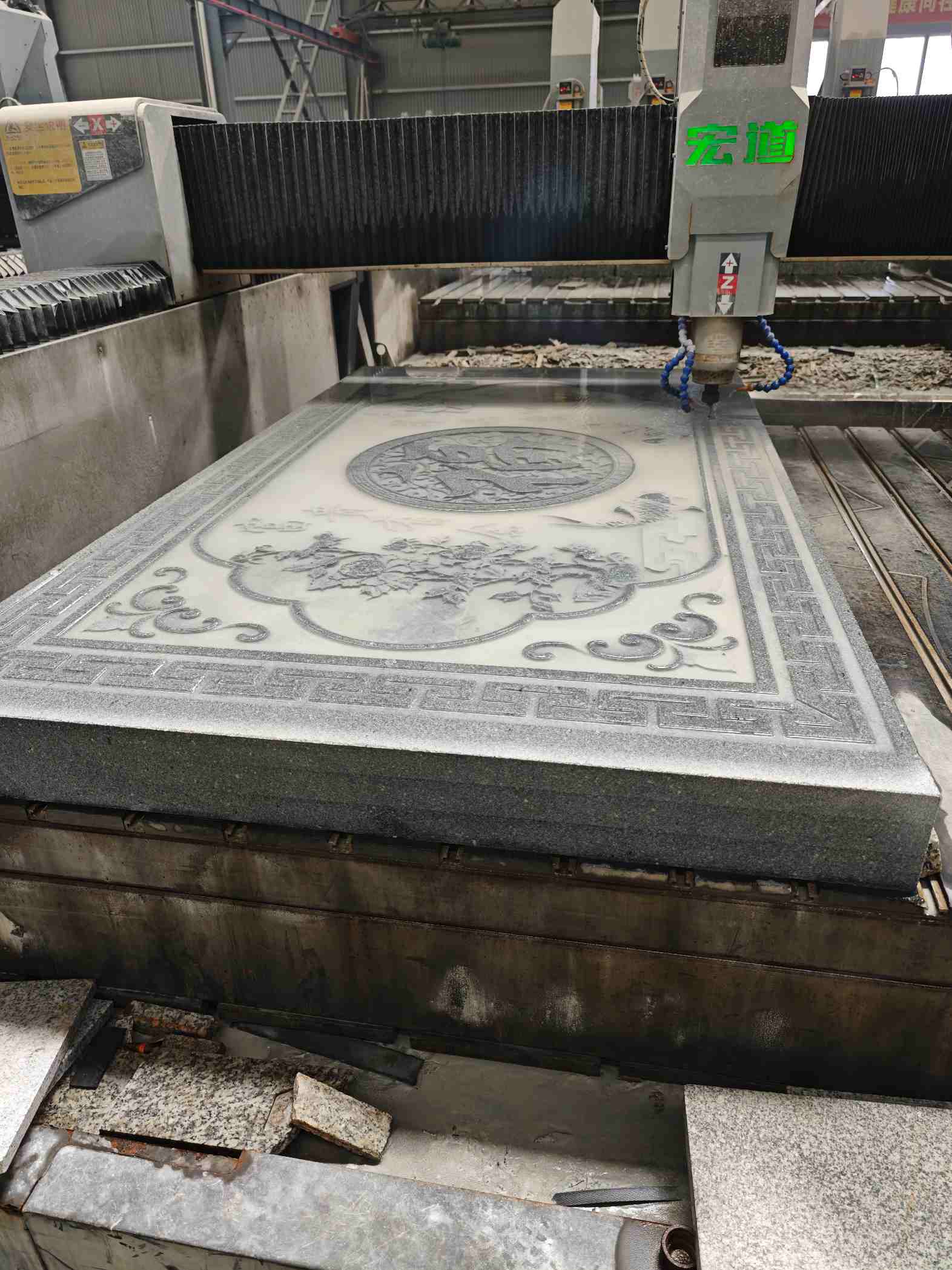 驻马店芝麻灰雕刻版异形雕刻异形定制